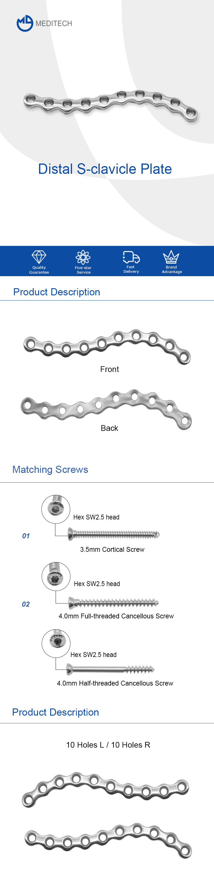 S-Clavicle Plate